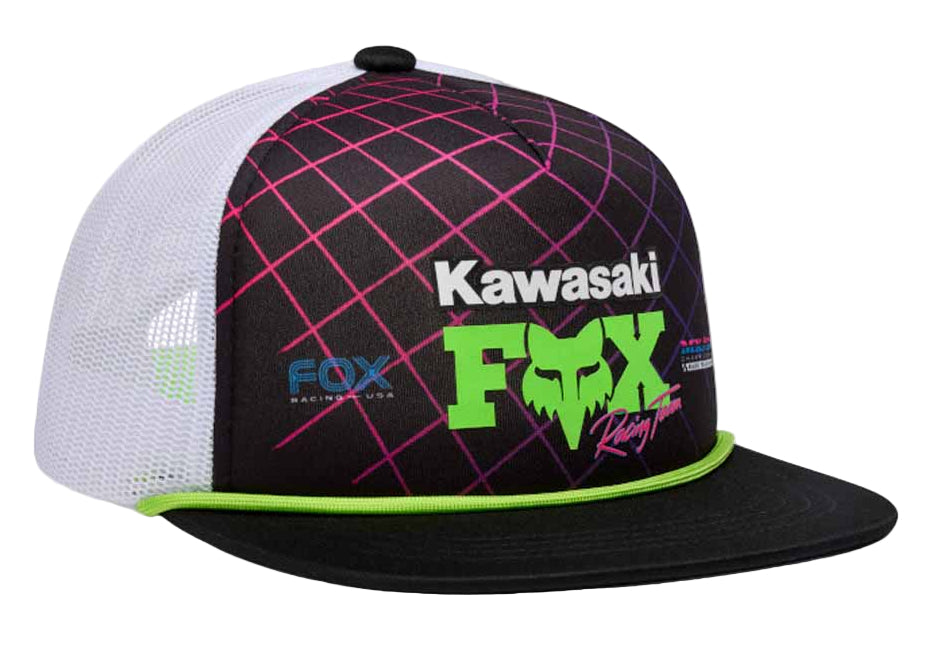 Fox Youth X Kawi Snapback Hat Black