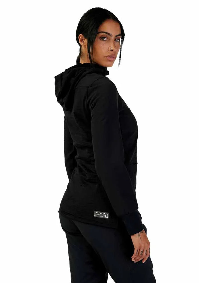 Fox W DEFEND THERMAL HOODIE Black DETAILS