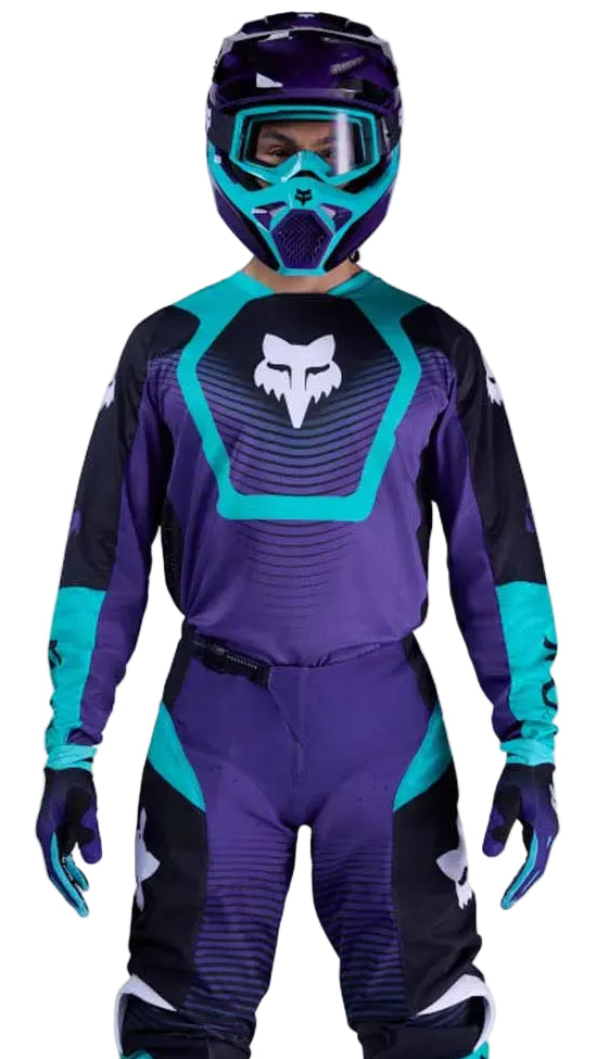 Fox Racing 180 Collect Grape Jersey FRONT FACING MODEL
