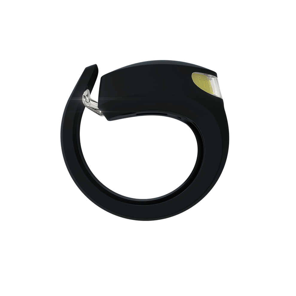 Knog Frog Rechargeable Front Bike Light Black