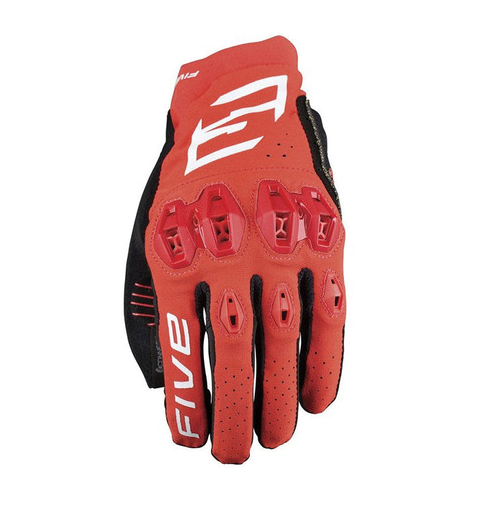 FIVE 25 DH Evo Red Gloves