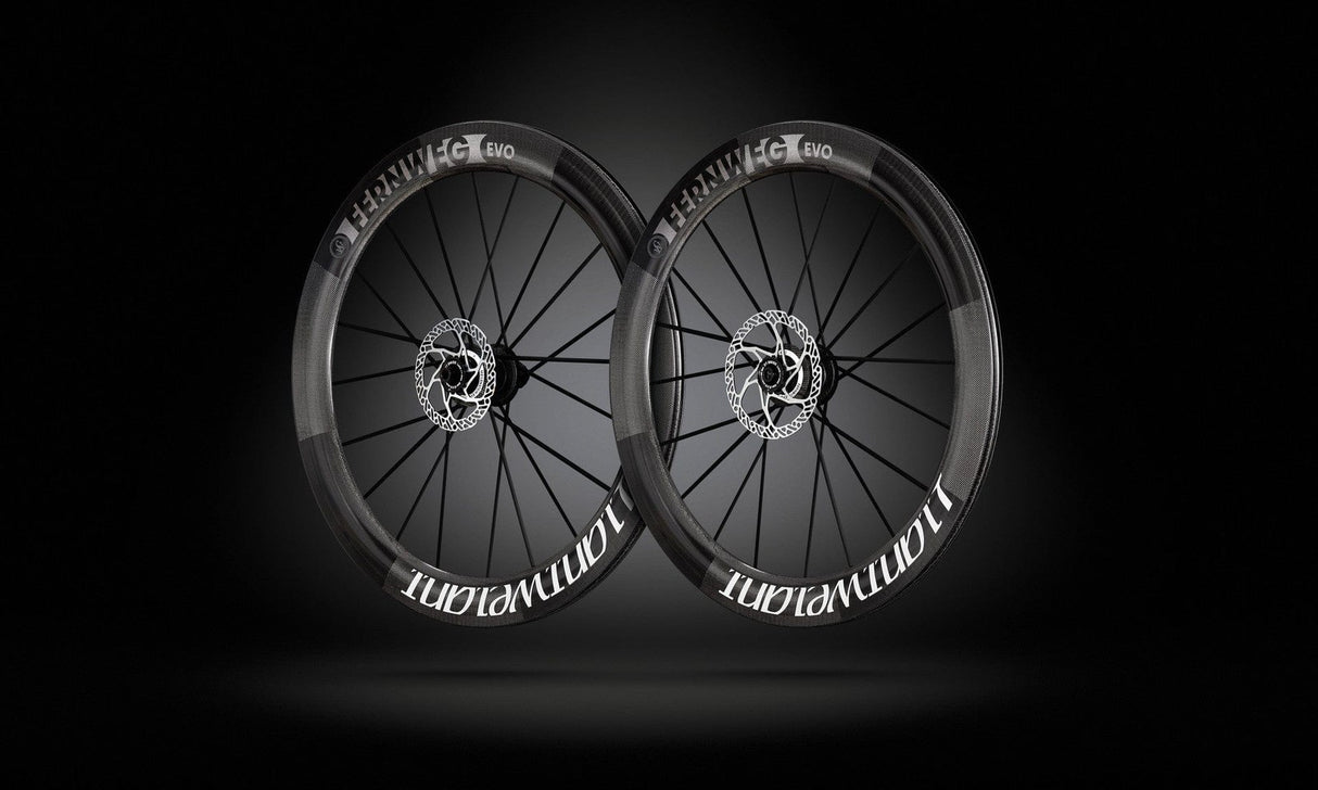 Lightweight Fernweg 63 Evo Schwarz Edition Disc Aero Road Wheelset (SRAM XDR)