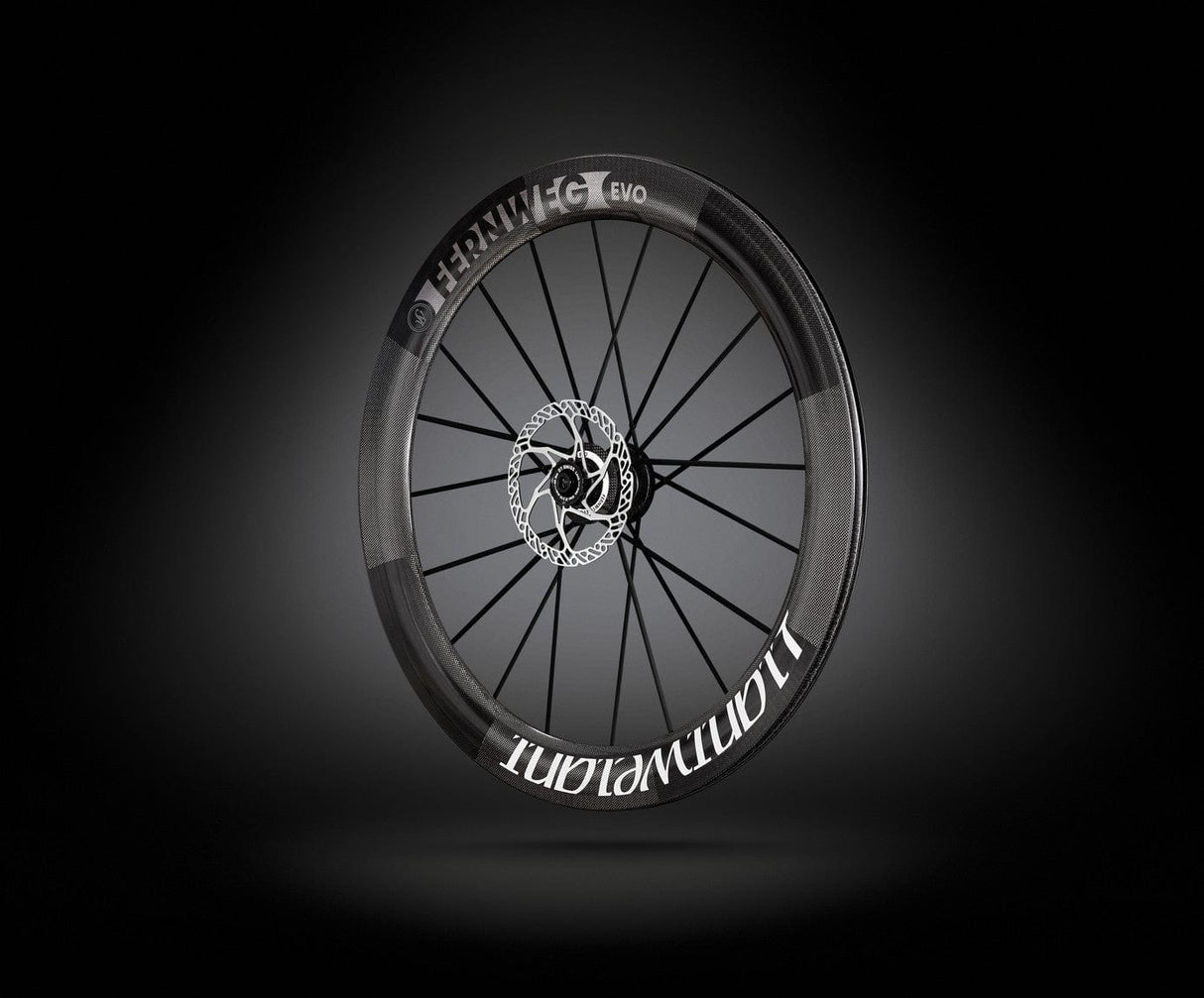 Lightweight Fernweg 63 Evo Schwarz Edition Disc Aero Road Wheelset (SRAM XDR)