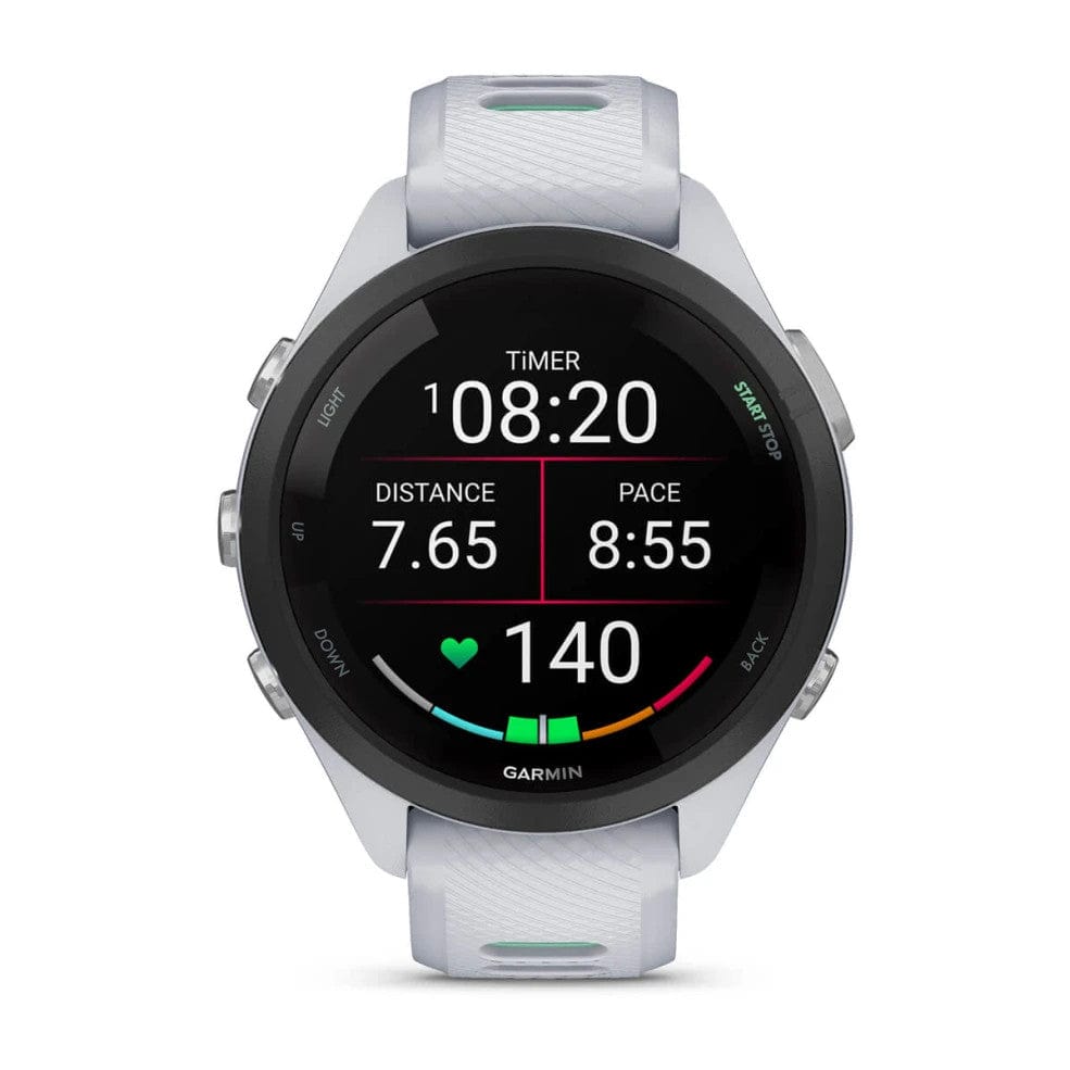 Garmin Forerunner 265S Black Bezel w/Whitestone Case/Neo Tropic