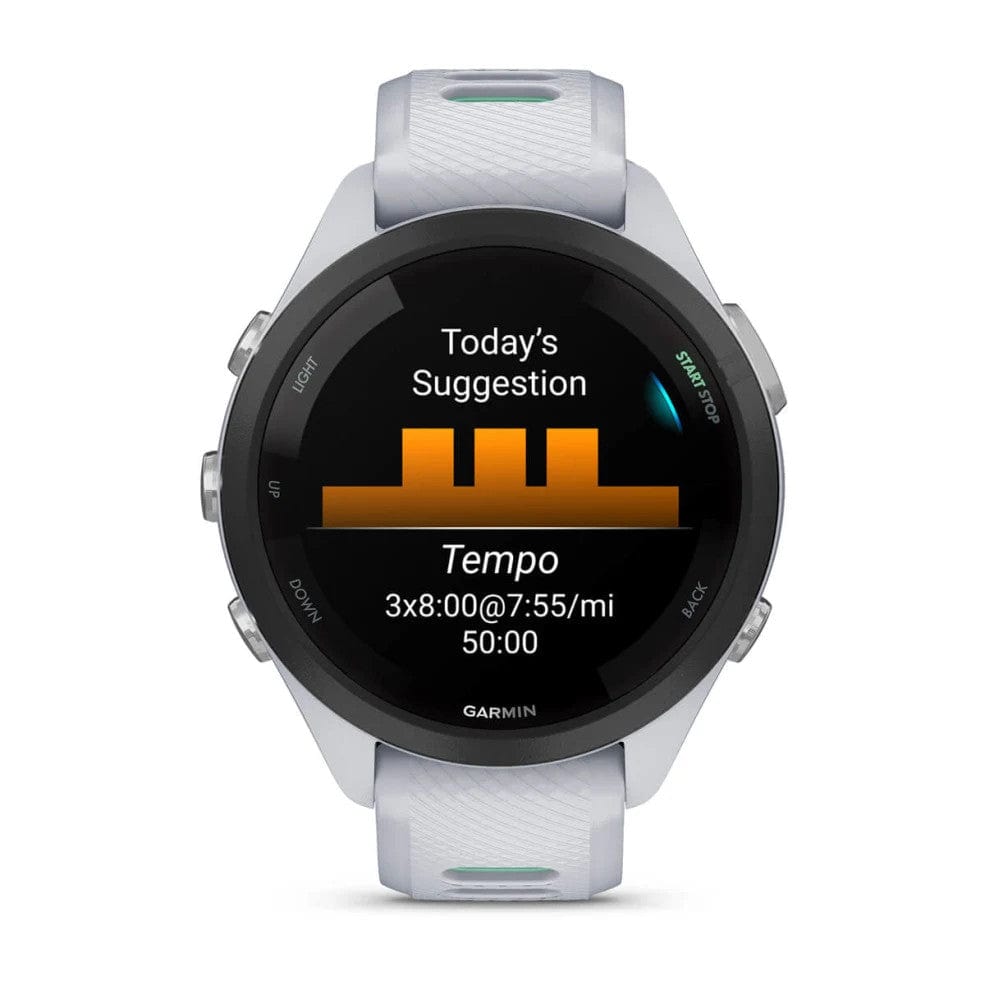 Garmin Forerunner 265S Black Bezel w/Whitestone Case/Neo Tropic