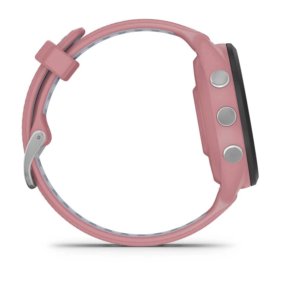 Garmin Forerunner 265S Black Bezel w/Light Pink Case/Powder Grey