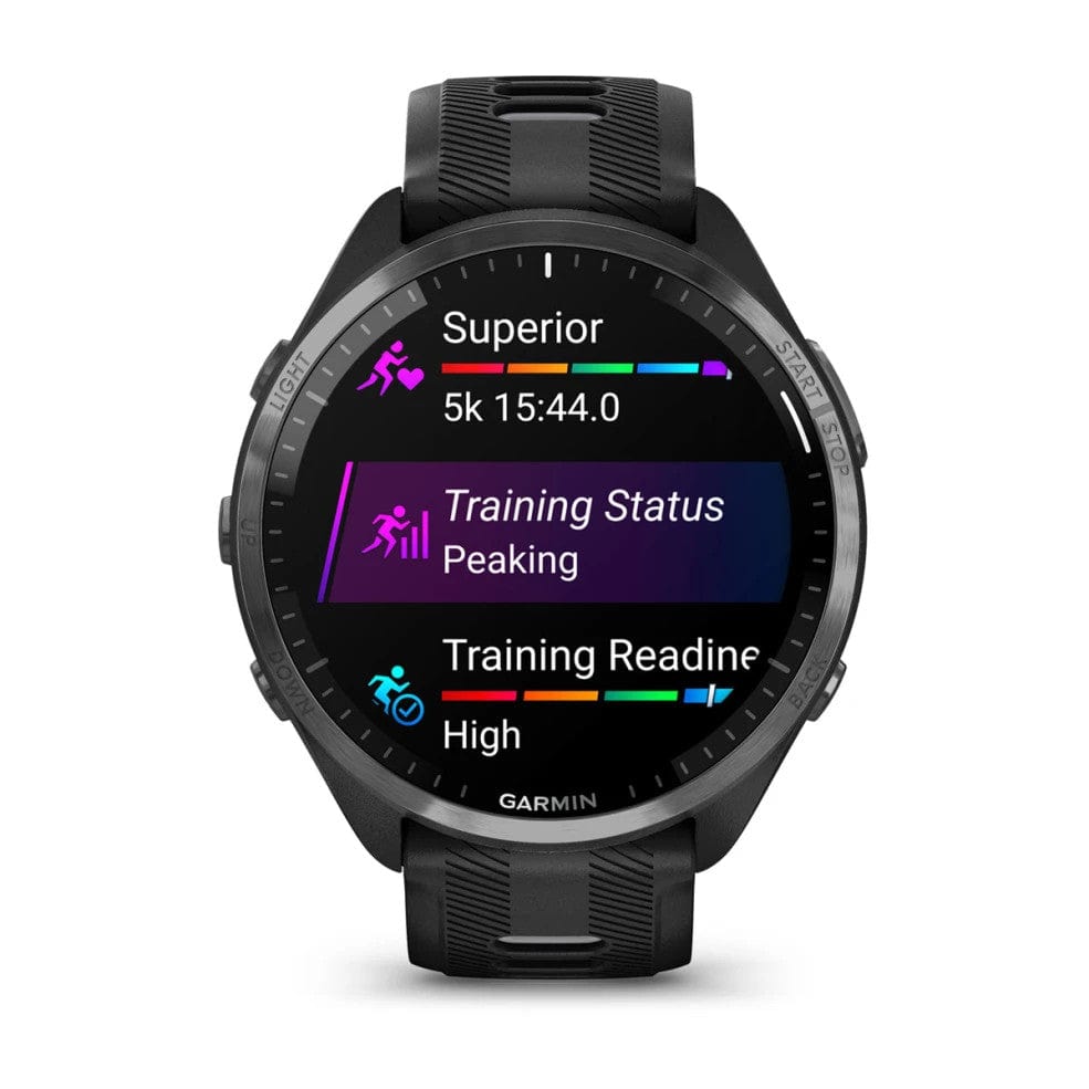 Garmin Forerunner 965 Carbon Grey DLC Titanium/Black/Grey