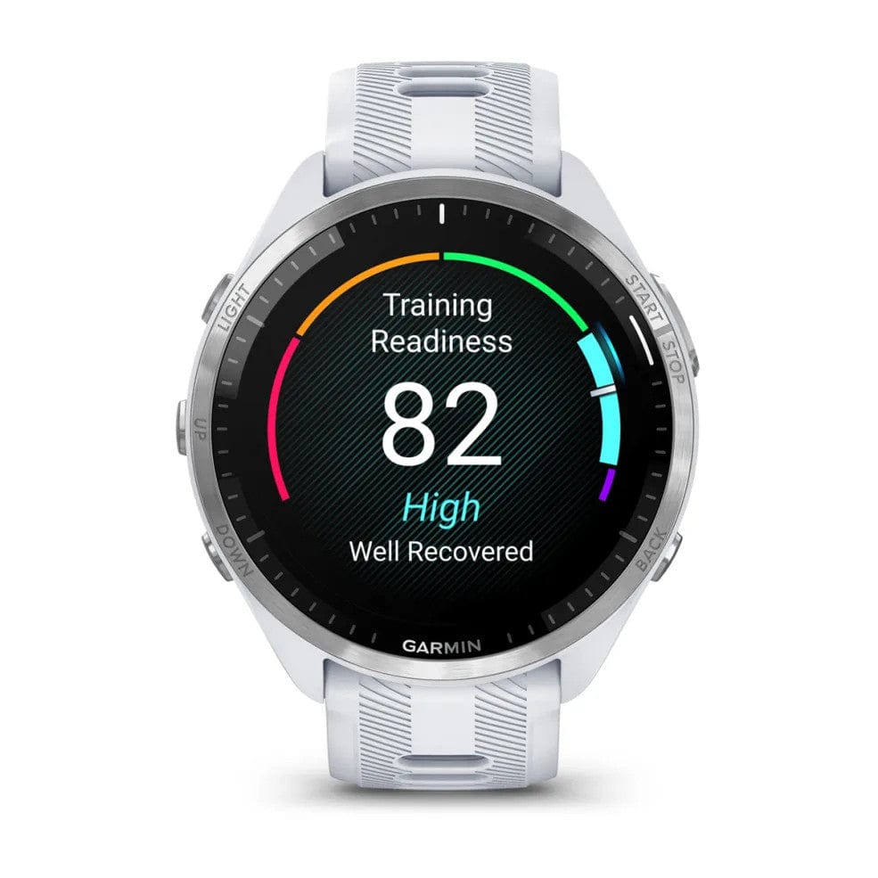 Garmin Forerunner 965 Titanium Bezel w/Whitestone/Powder Grey