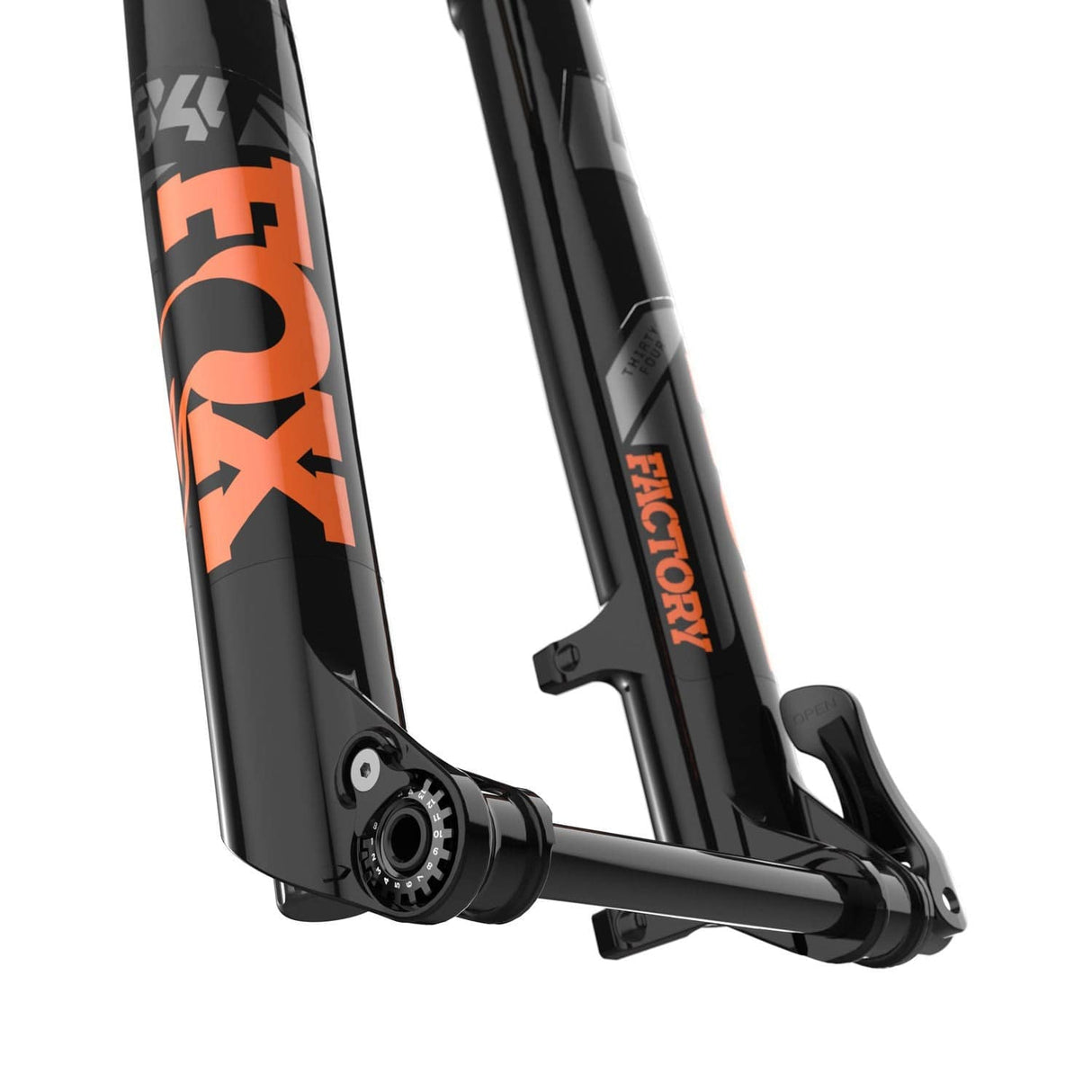 Fox 34 Factory 27.5” 140mm FIT4 44mm Rake Fork Orange/Gloss Black