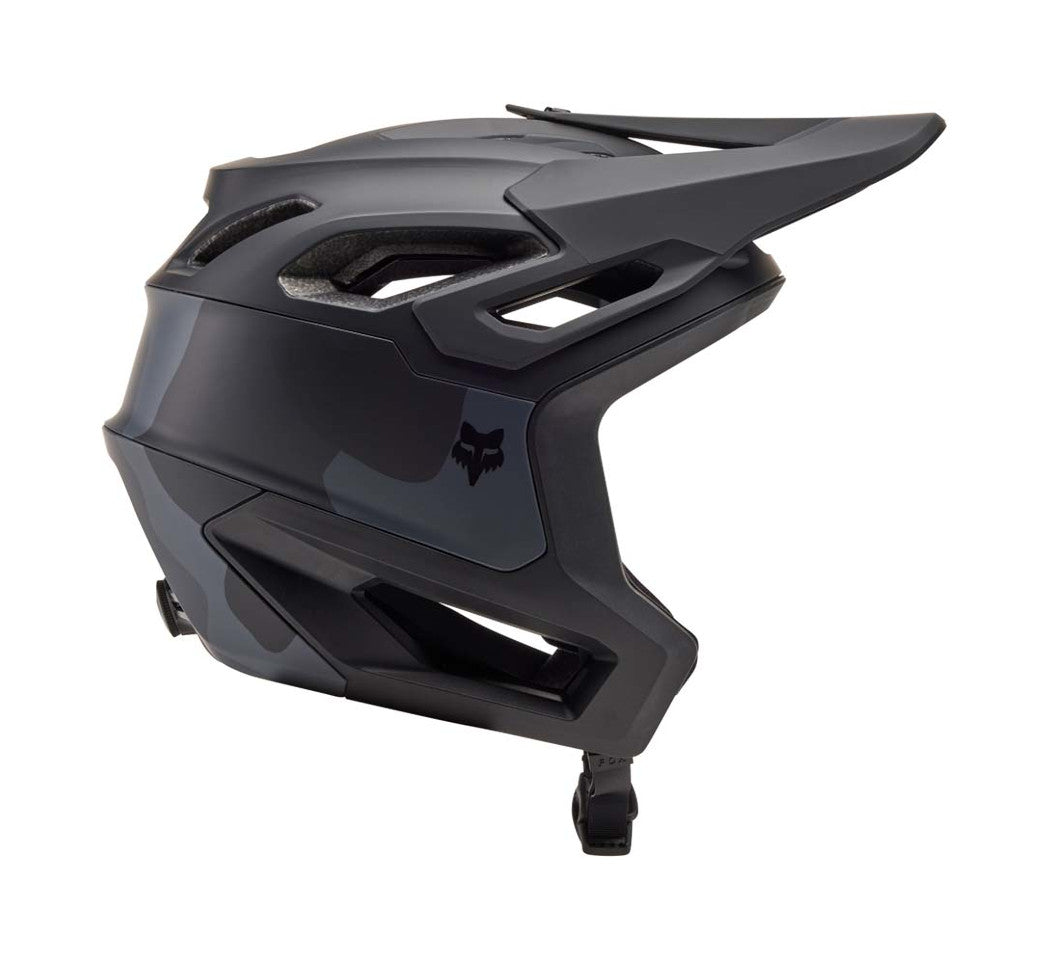 Fox Dropframe Pro RUNN MTB Helmet Black Camo