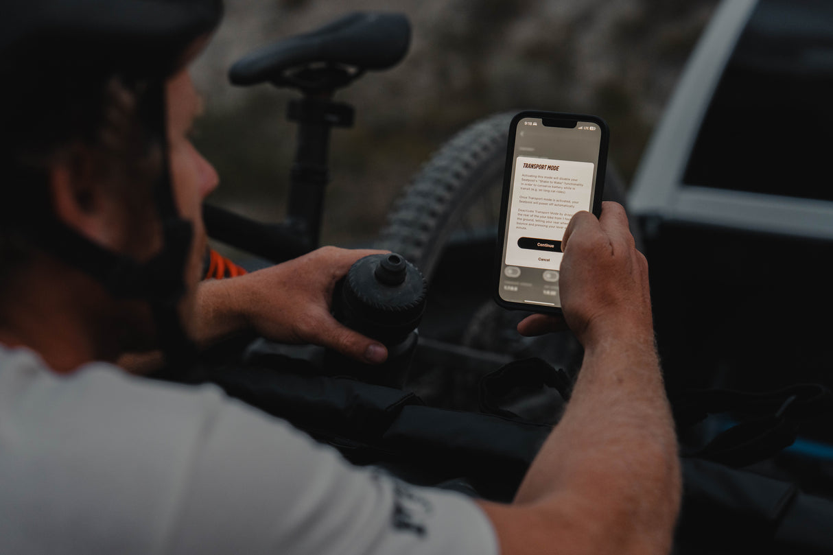 Fox Transfer Neo Factory Wireless Dropper Post Transport Mode