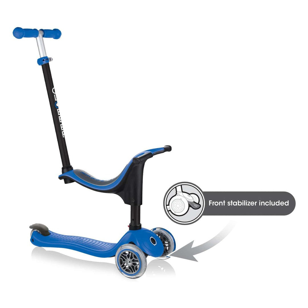 Globber GO UP SPORTY Convertible Scooter - Navy