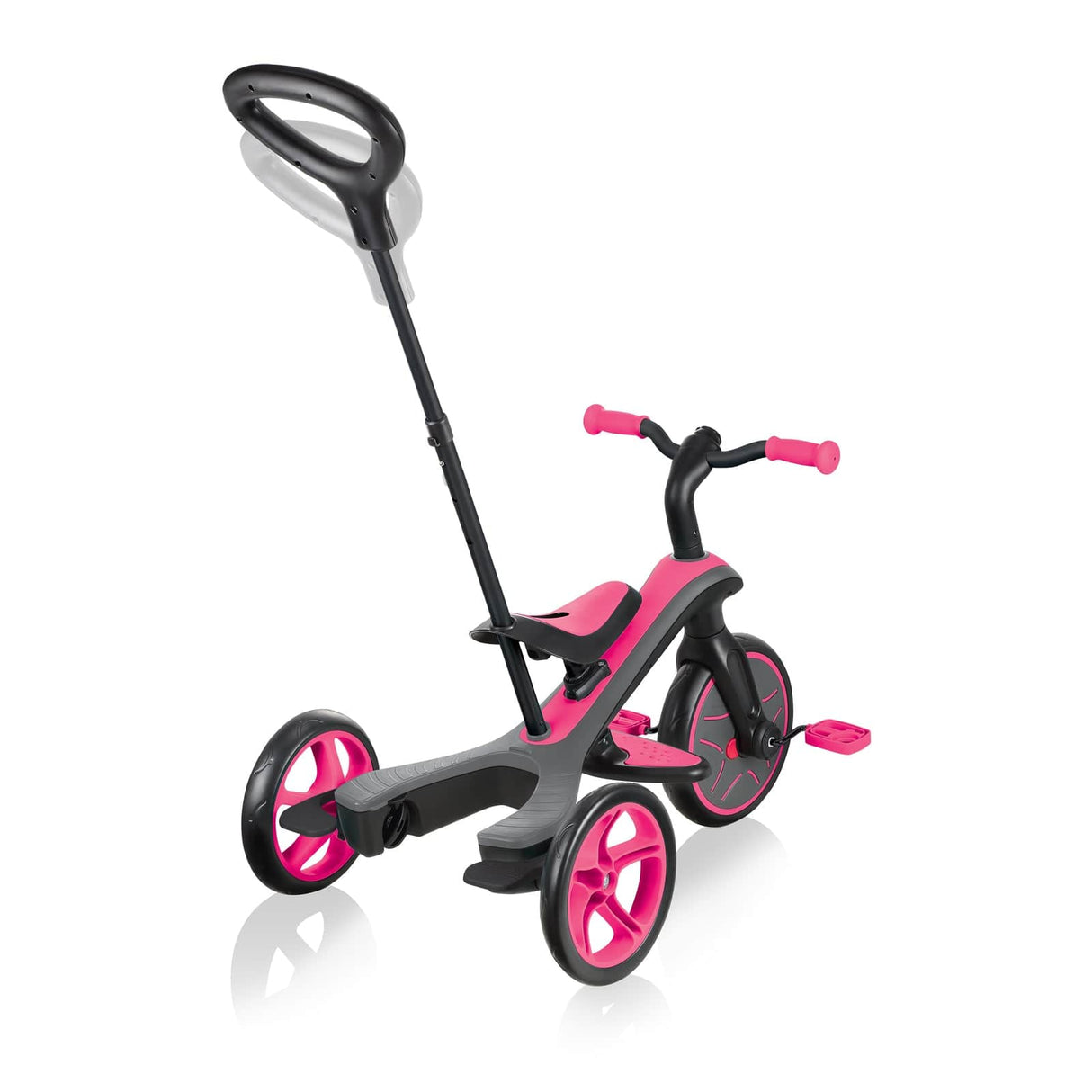 Globber EXPLORER Trike 4 in 1 - Fuchsia