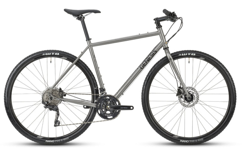 Genesis Croix de Fer 20 Flat Bar 700C Adventure Bike - Silver