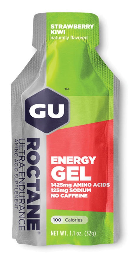 GU Roctane Strawberry Kiwi Energy Gel, Box of 24