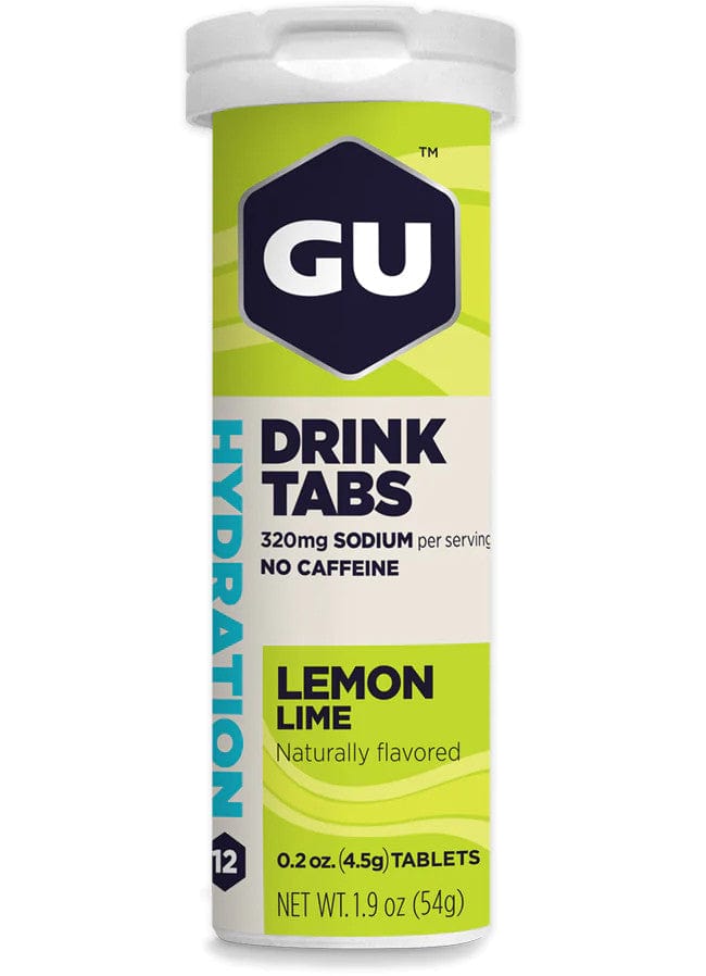 GU Hydration Drink Tabs (12-Tablets) Lemon Lime