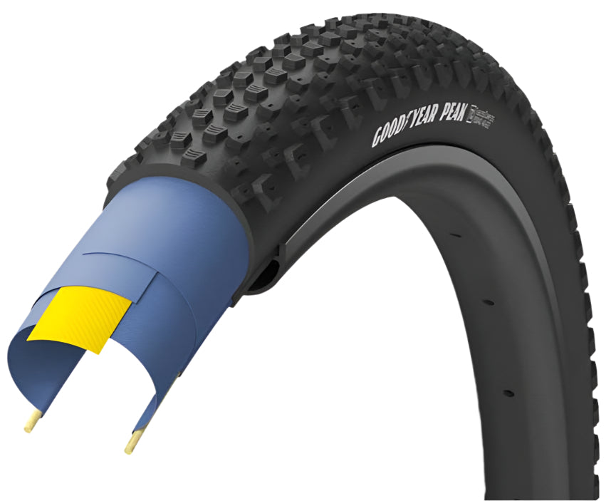 Goodyear Peak Ultimate Tubeless Complete 700x40 Black Tyre
