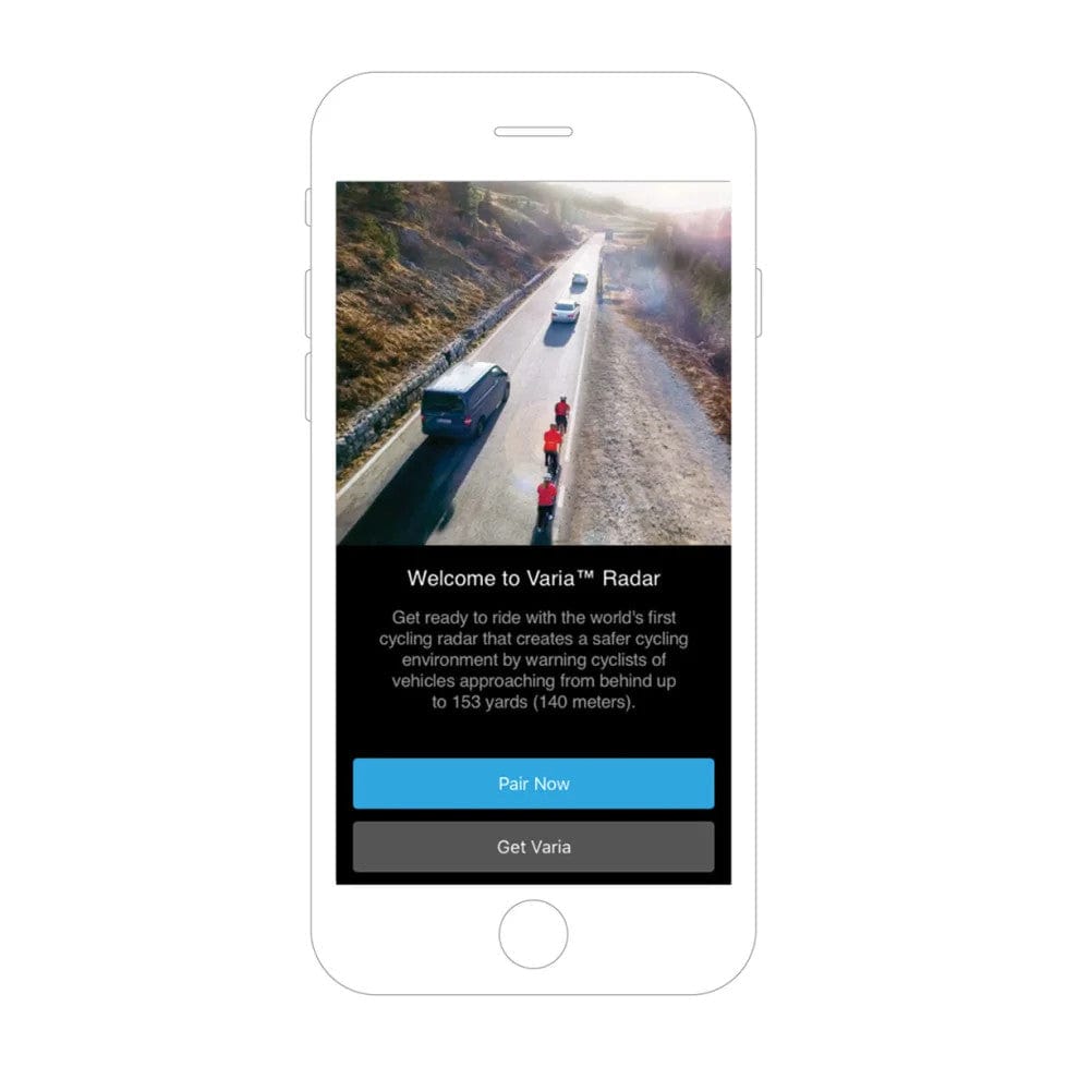 Garmin Varia RVR315 Rear View Radar Black