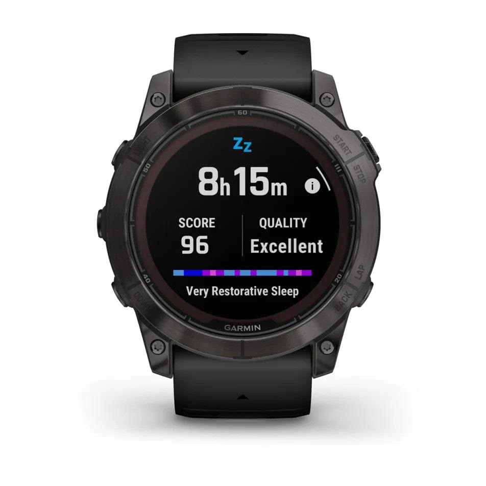 Garmin fenix 7X Pro Sapphire Solar Edition Carbon Grey Titanium w/Black Band