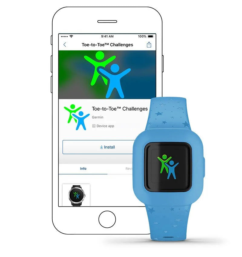 Garmin vívofit jr. 3 Fitness Watch Blue Stars