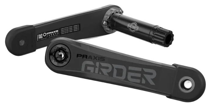 Praxis Girder Carbon MTN Cranks Crank Only - No Chainring