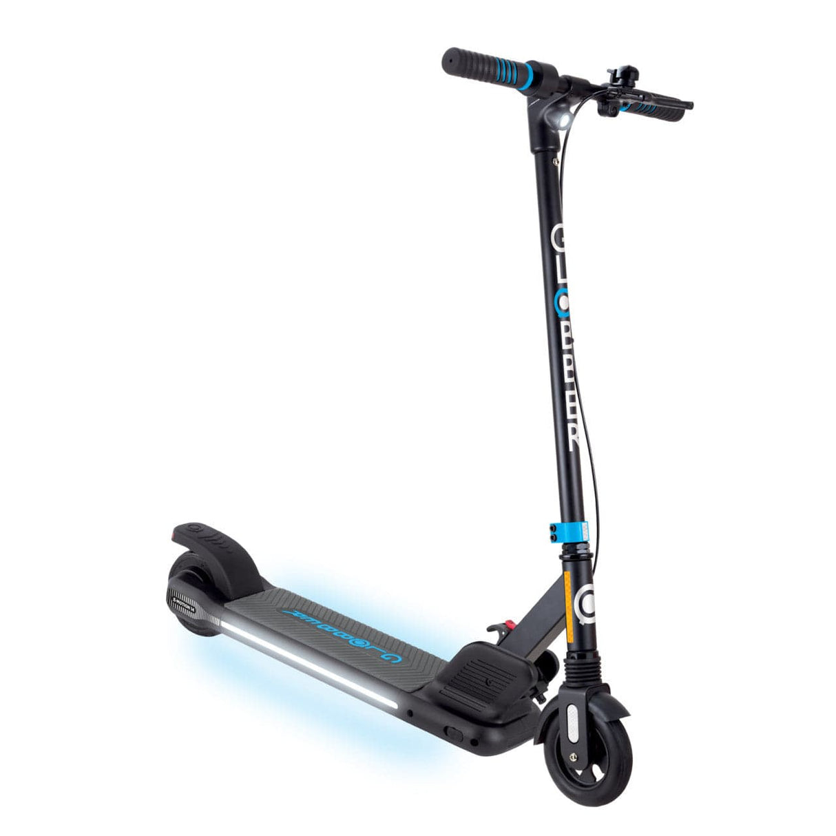 Globber E-Motion 14 Teens Electric Scooter Black/Sky Blue