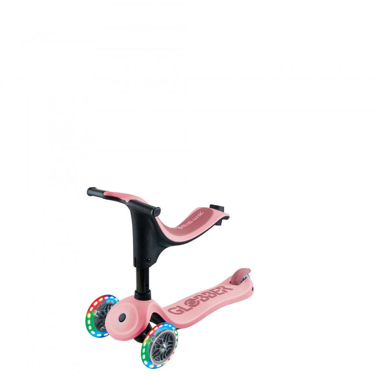 Globber Go Up Sporty Lights Toddler/Child Convertible Scooter
