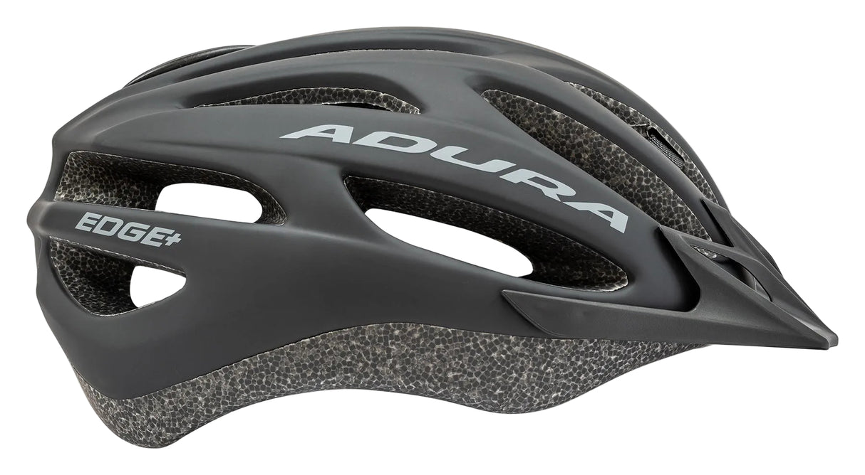Adura Edge+ Matt Black Bike Helmet
