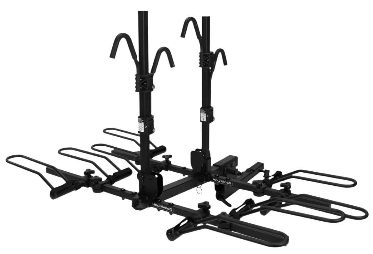 Hollywood Racks HW0005 Sport Rider - SE 4 Bike Platform Style Rack 2" Rec.