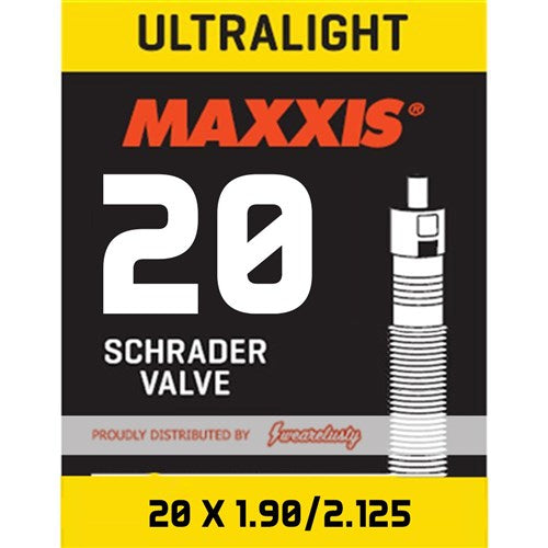 Maxxis 20x1.90/2.125 Ultralight Tube (Schrader SV 32mm)
