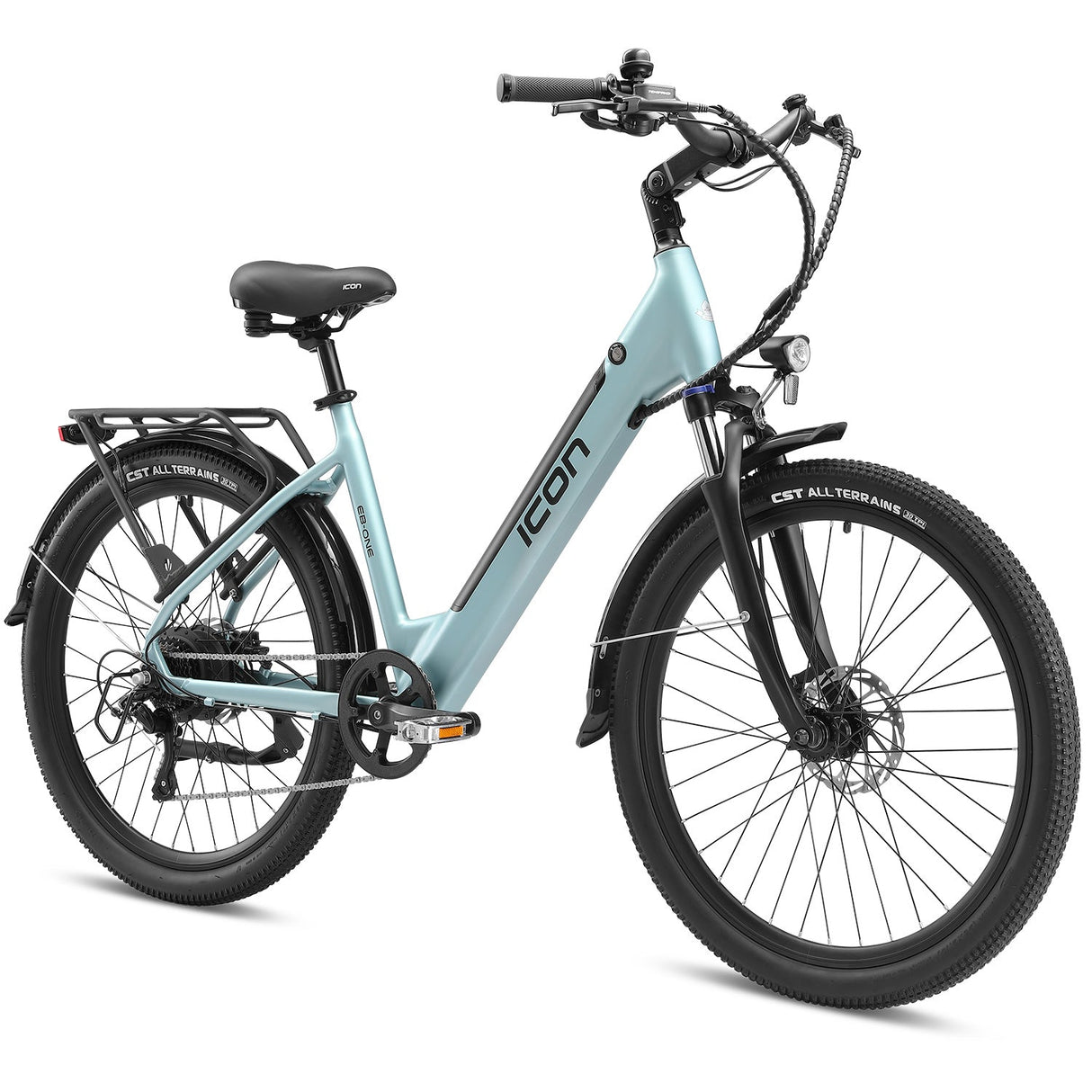 Icon EB-ONE 26" Step-Thru Hub Drive Glacier Mint Electric Bike