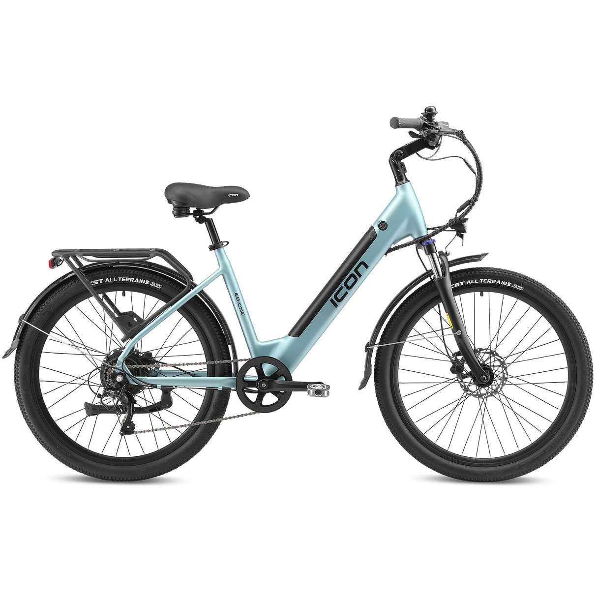 Icon EB-ONE 26" Step-Thru Hub Drive Glacier Mint Electric Bike