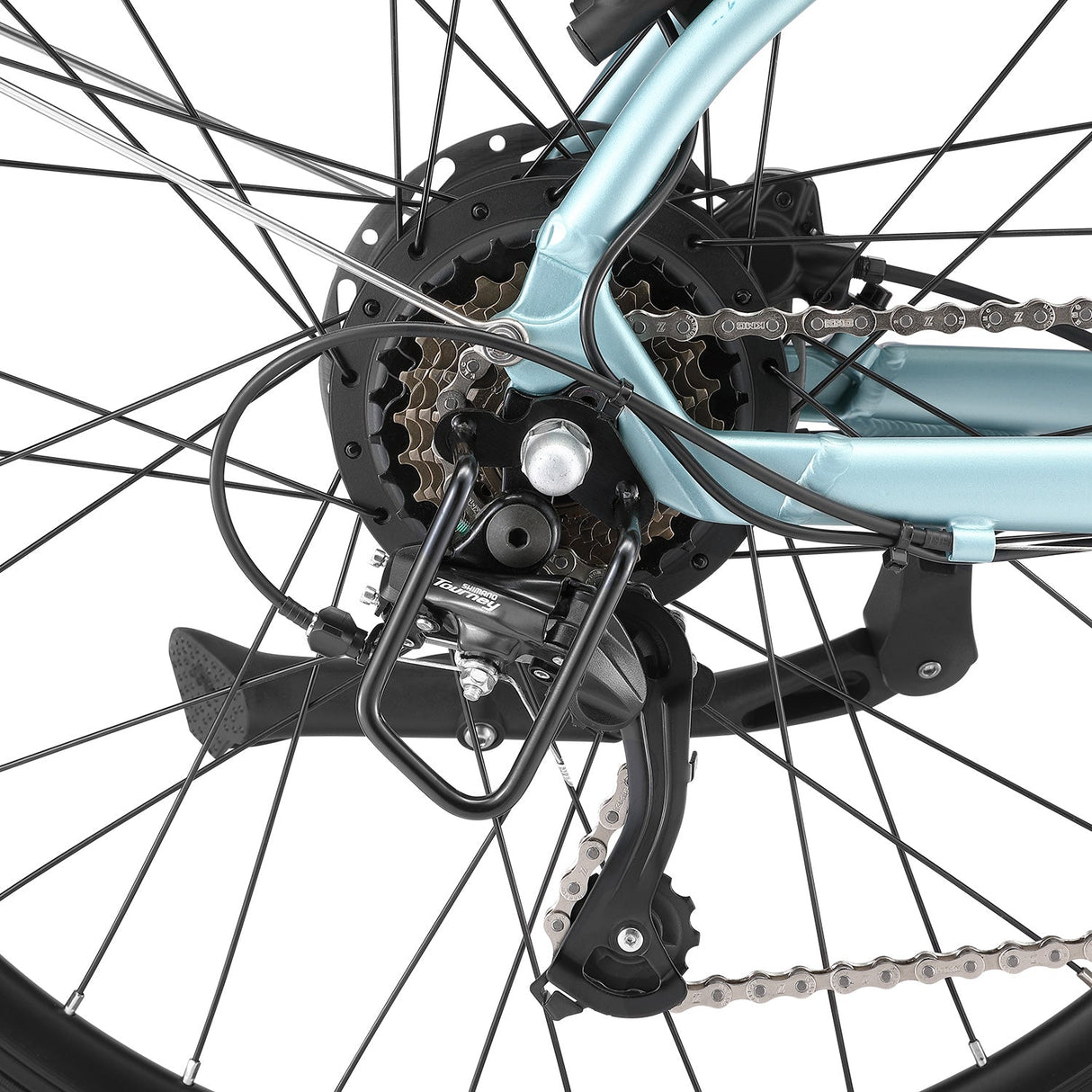 Icon EB-ONE 26" Step-Thru Hub Drive Glacier Mint Electric Bike