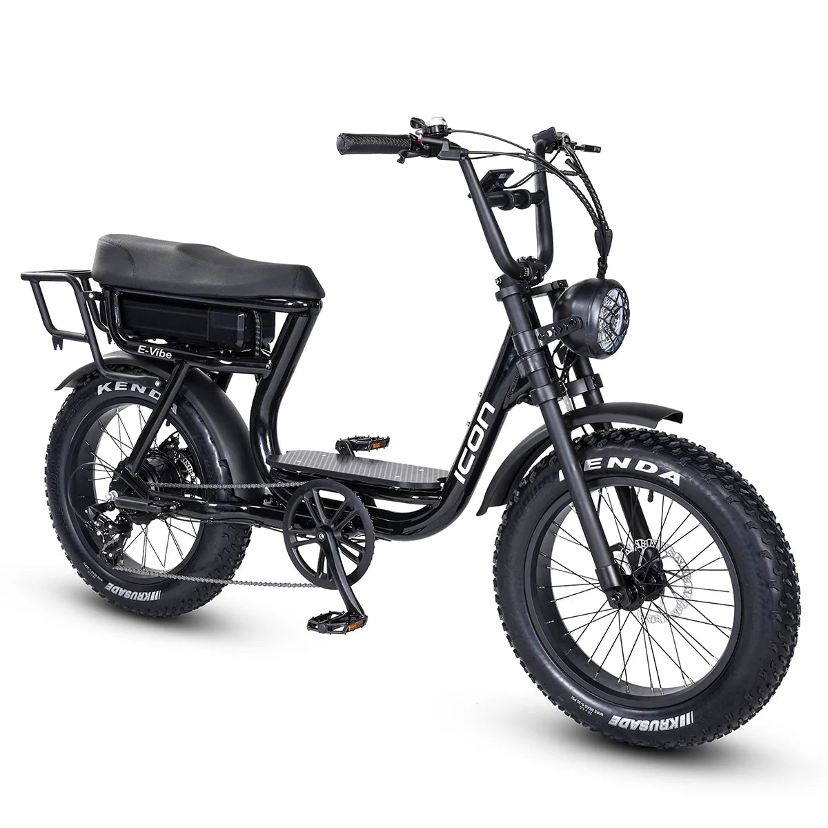 Icon E-Vibe Beach Electric Cruiser Galaxy Black