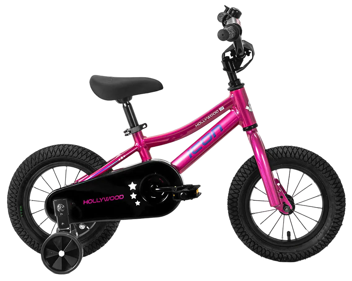 Icon Hollywood 12" Girls Pink Kids Bike