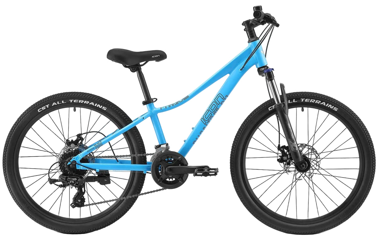 Icon Phantom 24" Girls MTB Bike Powder Blue