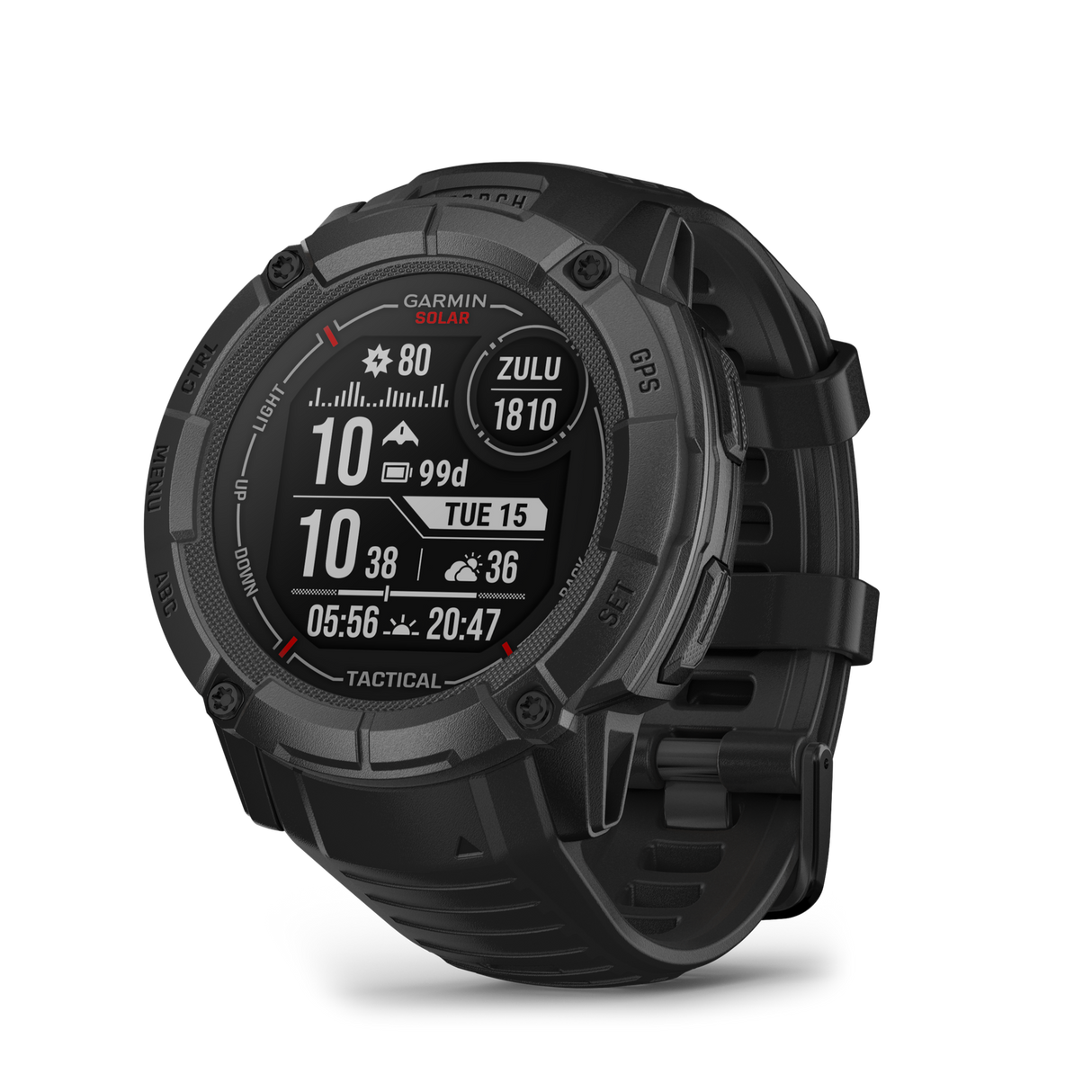 Garmin Instinct 2X Solar Tactical Edition Black Watch