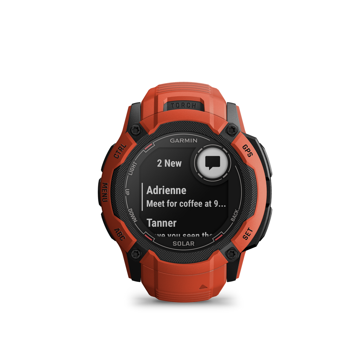 Garmin Instinct 2X Solar Flame Red Watch