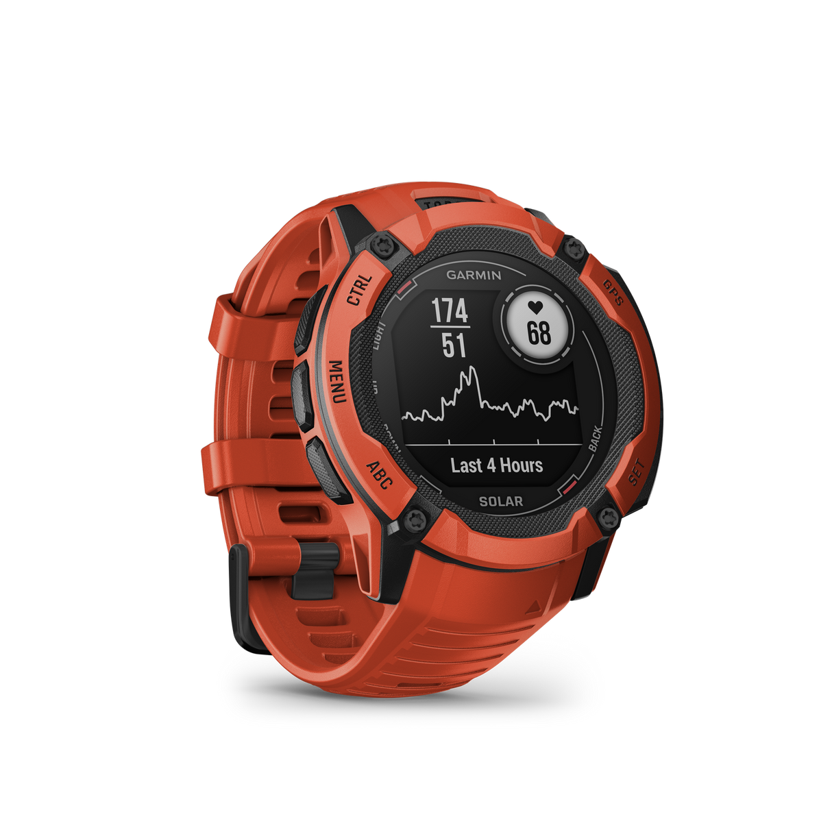 Garmin Instinct 2X Solar Flame Red Watch