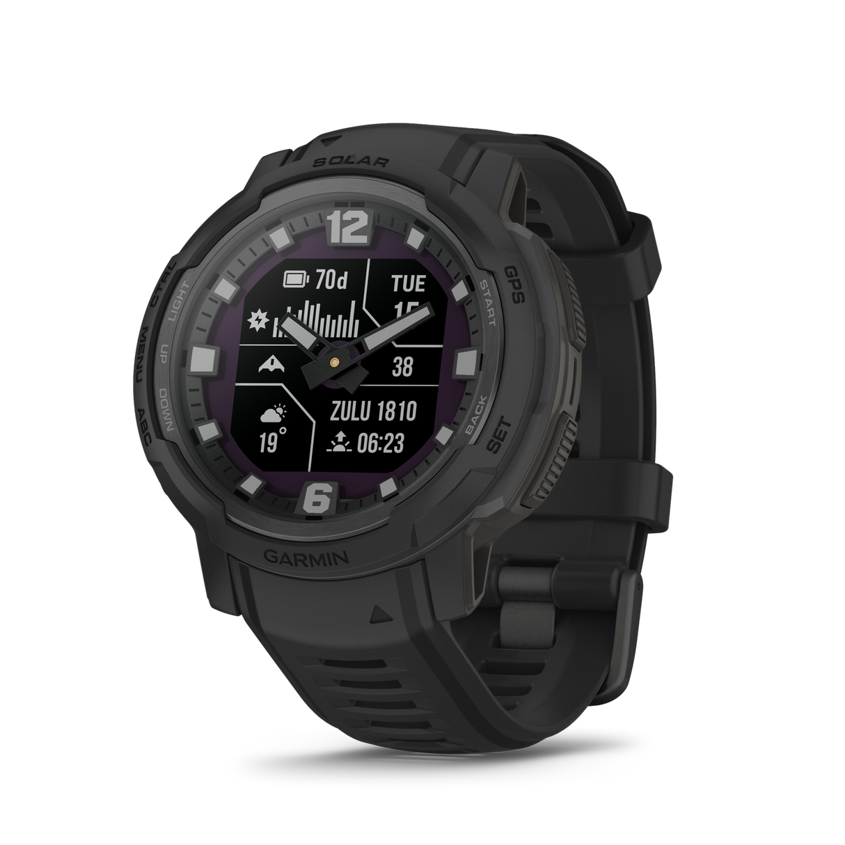 Garmin Instinct Crossover Solar Tactical Edition Black Watch