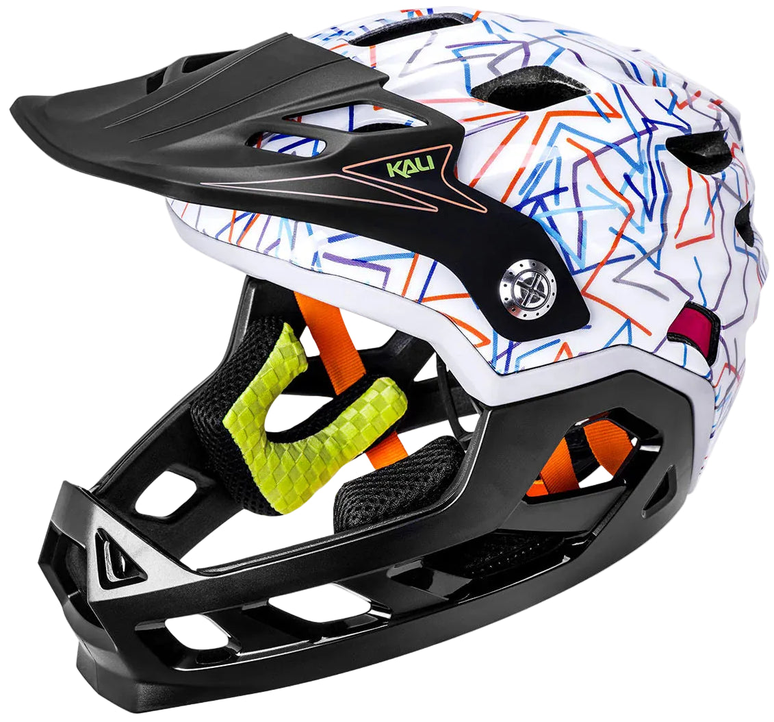 Kali Maya Full Face Child Helmet Flint/Multi