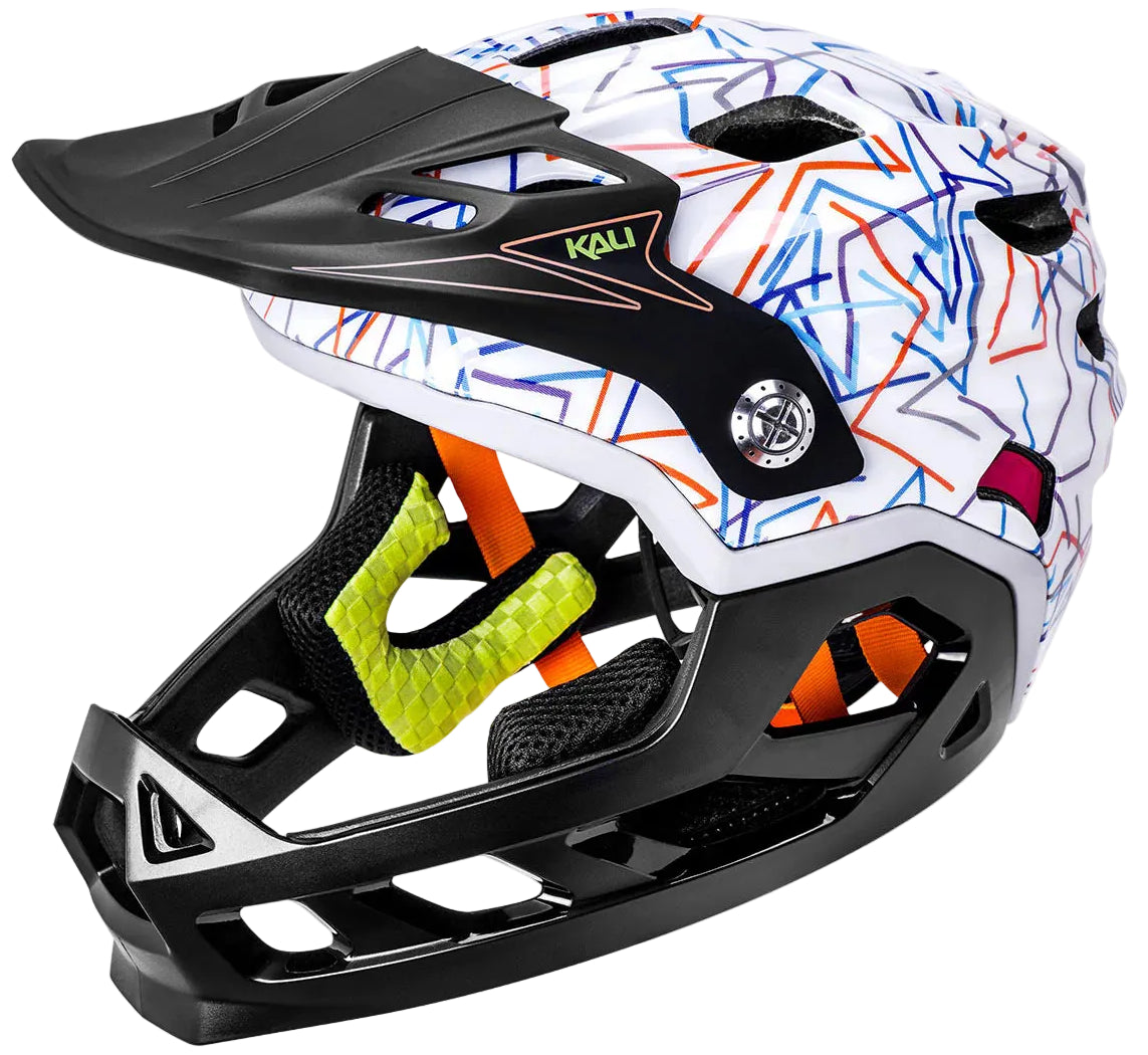 Kali Maya Full Face Child Helmet Flint/Multi