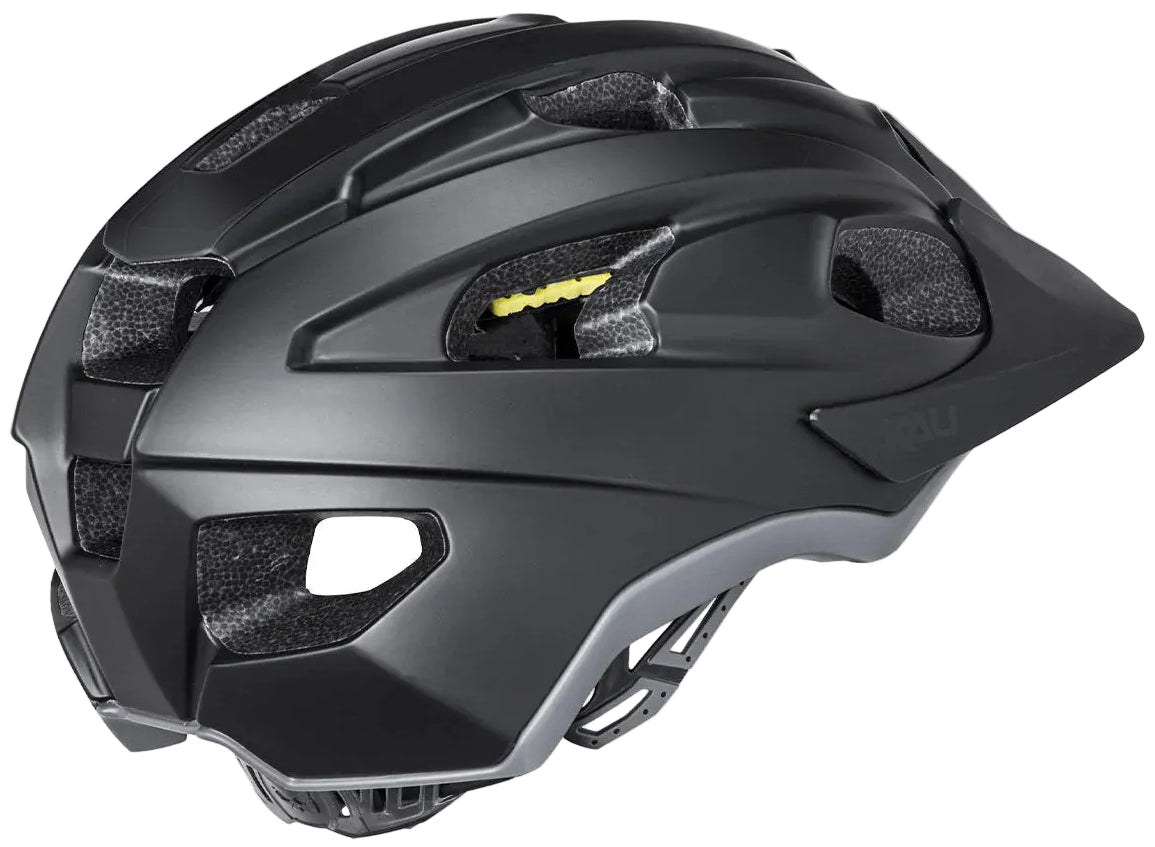 Kali Pace Solid Matte Black/Grey Helmet