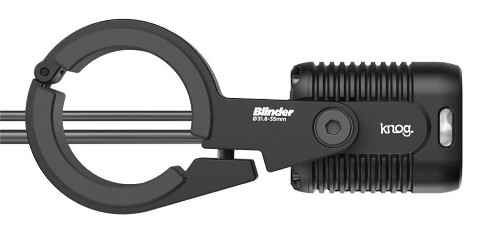 Knog Blinder X 2300 w/battery and mounts