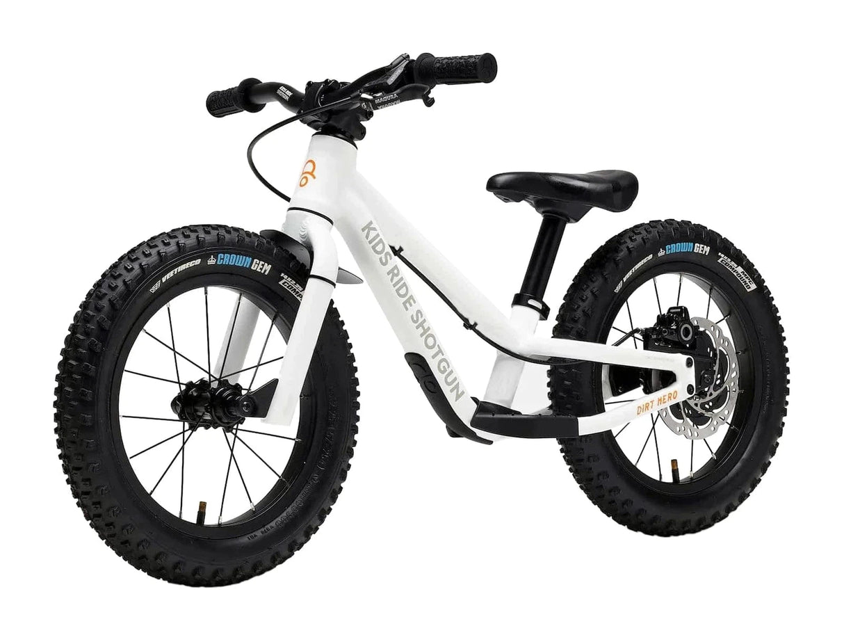 Kids Ride Shotgun Dirt Hero Balance Bike 12" with Magura Brakes