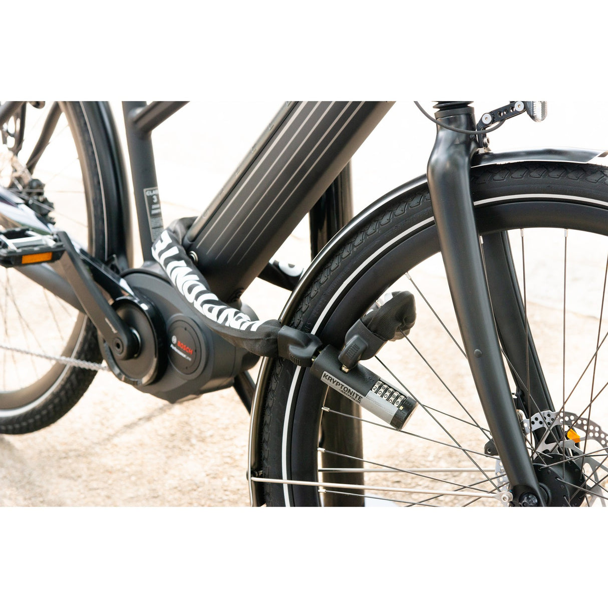 Kryptonite Kryptolok 990 Combination Chain Lock 9.5mmx90cm Black