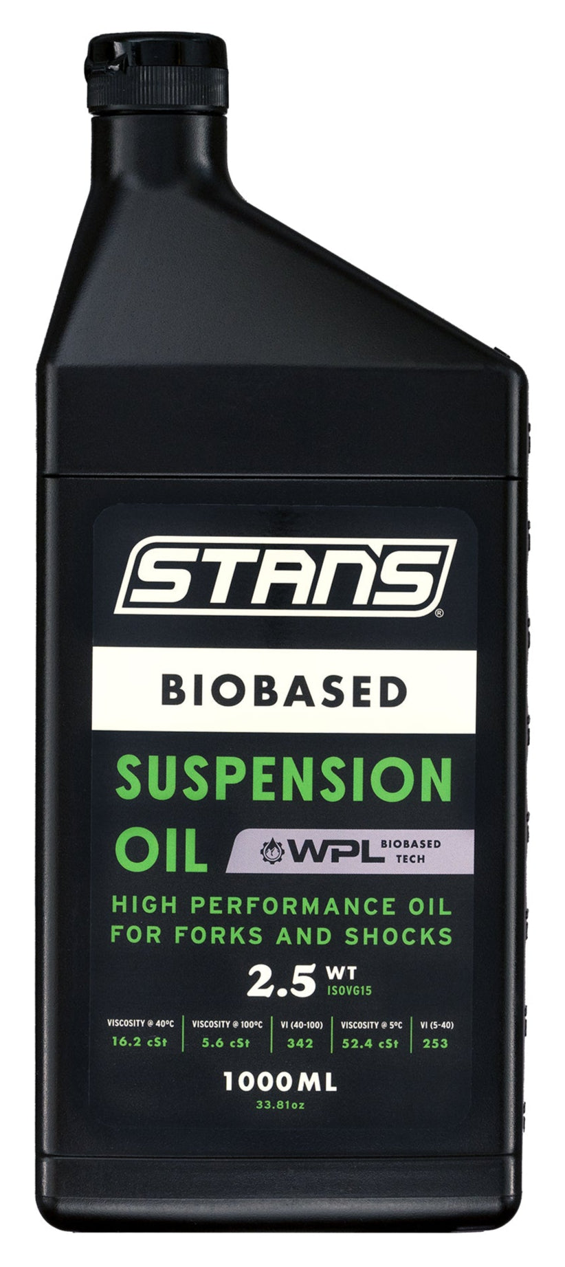 Stans No Tubes Biobased Suspension Oil 2.5WT 1L