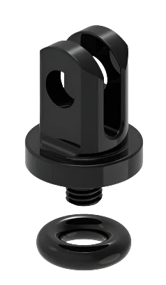 Lezyne CNC Machined Aluminum GoPro Mount Adapter