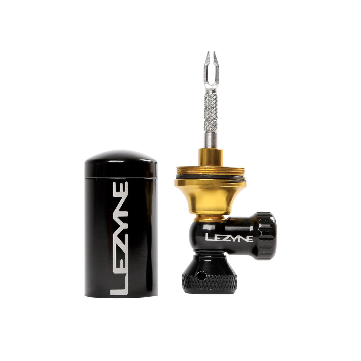 Lezyne Tubeless CO2 Blaster Dispenser Black/Gold