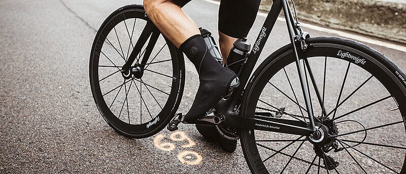 Lightweight Meilenstein 24 EVO Schwarz Edition Disc Road Wheelset (Campag)